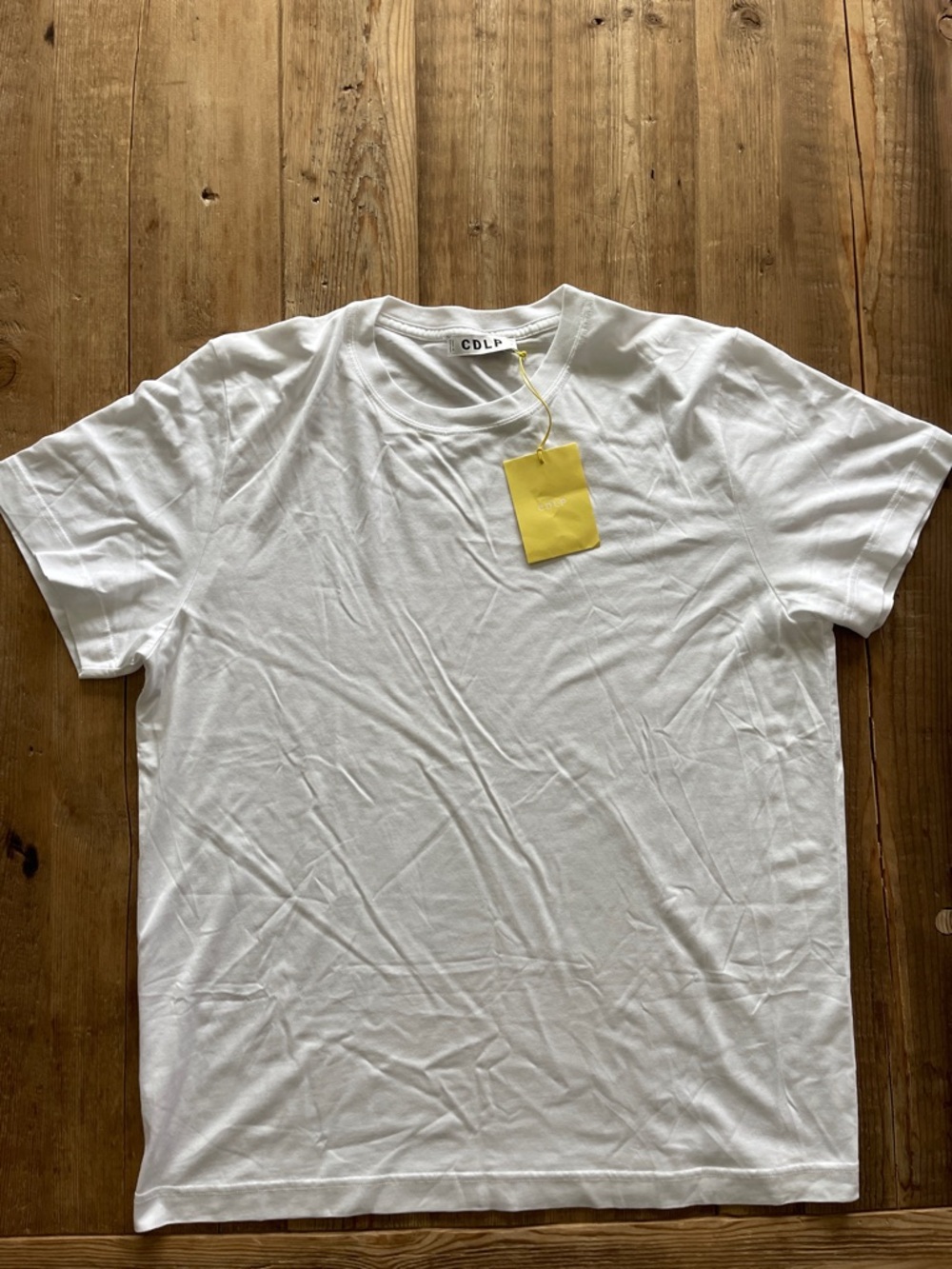 NWT CDLP White T Shirt Pima Lyocell Blend